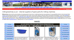 Desktop Screenshot of milkingmachines.co.uk